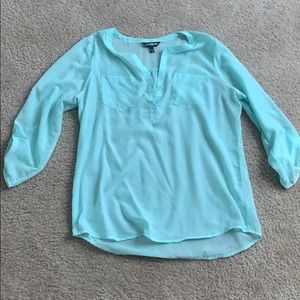 Sheer shirt from Express